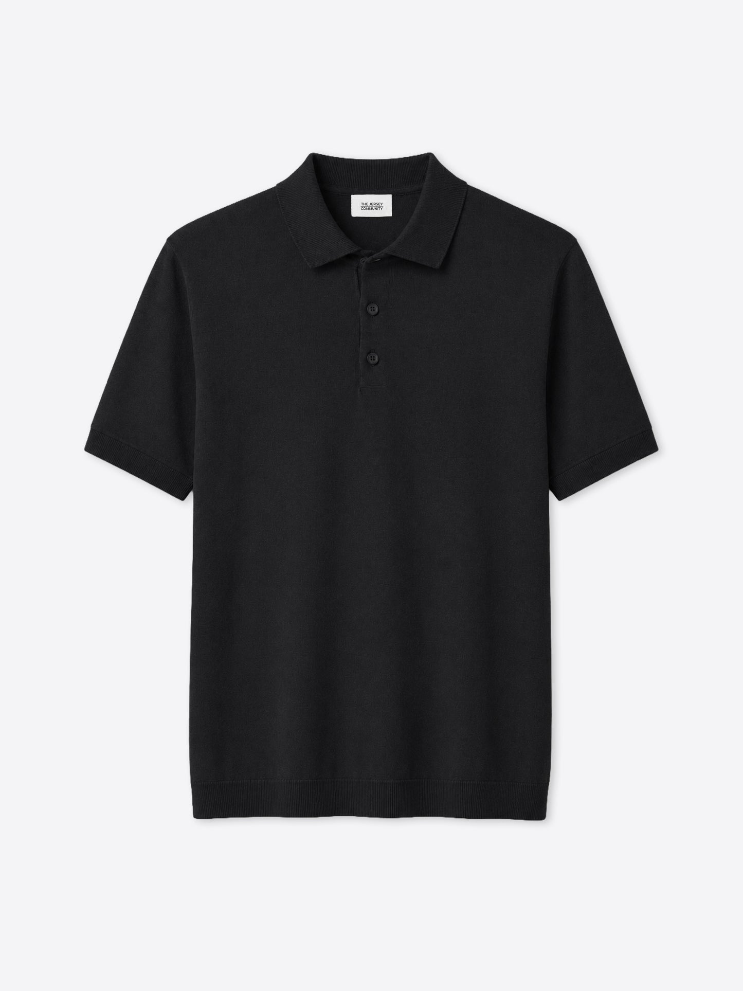 Cotton Knit Short Sleeve Polo Frame