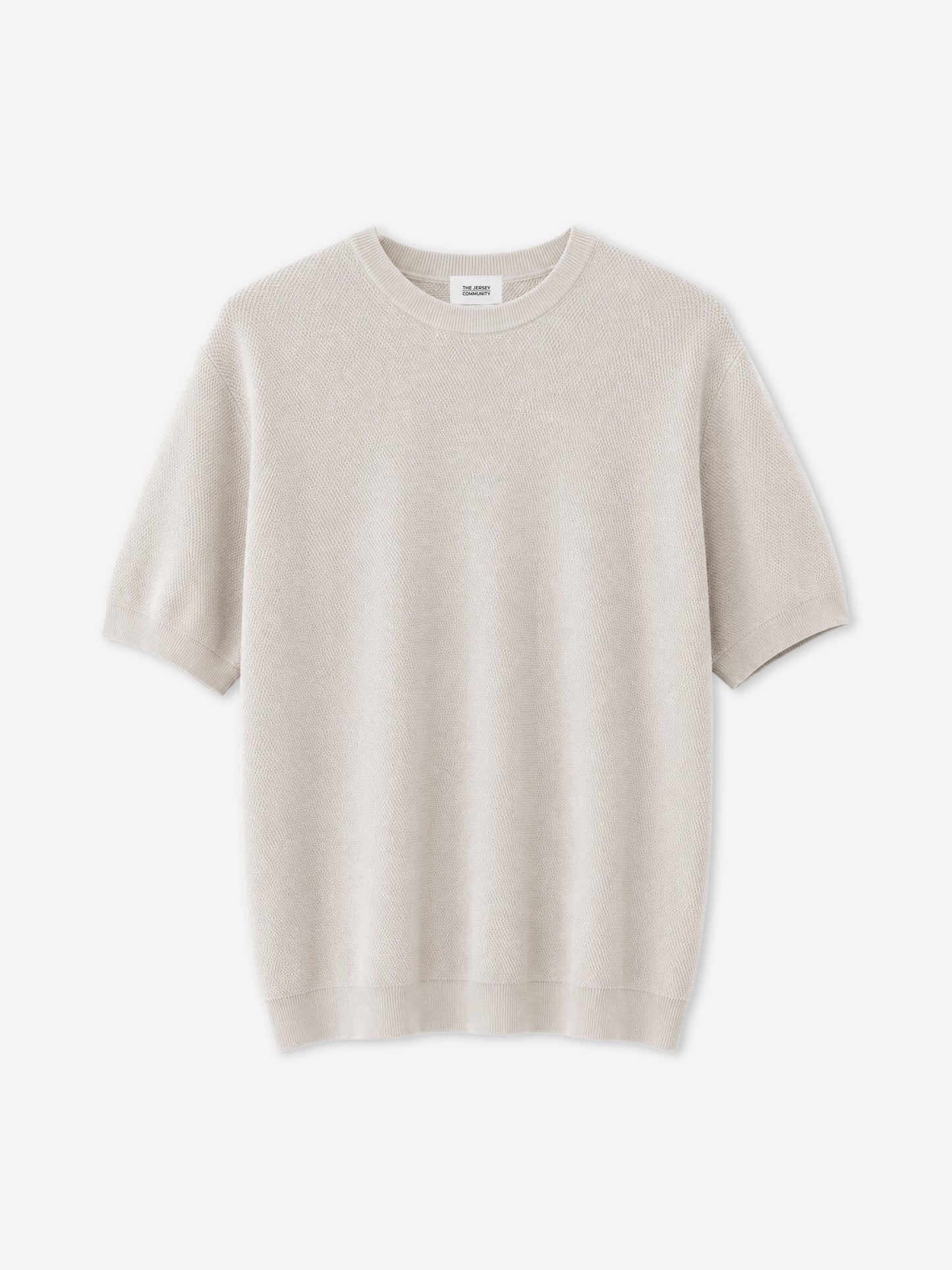 Textured Cotton T-Shirt Prism