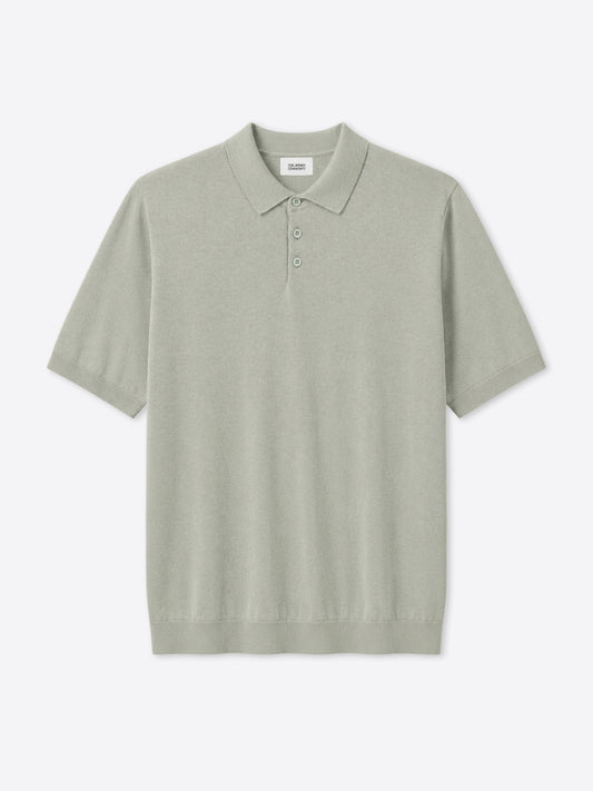 Cotton Linen Short Sleeve Polo Blend