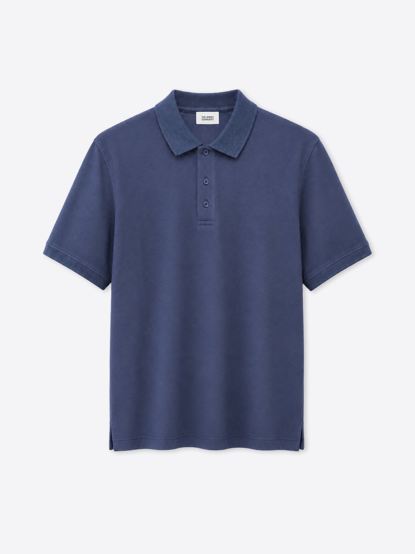 Stretch Cotton Piqué Polo Pixel