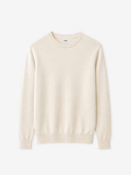 Cotton Knit Long Sleeve T-Shirt Layer