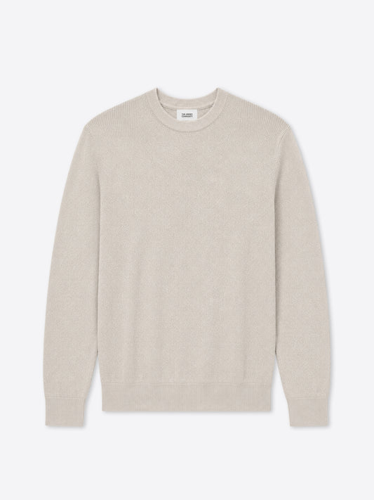 Textured Cotton Long Sleeve T-Shirt Prism